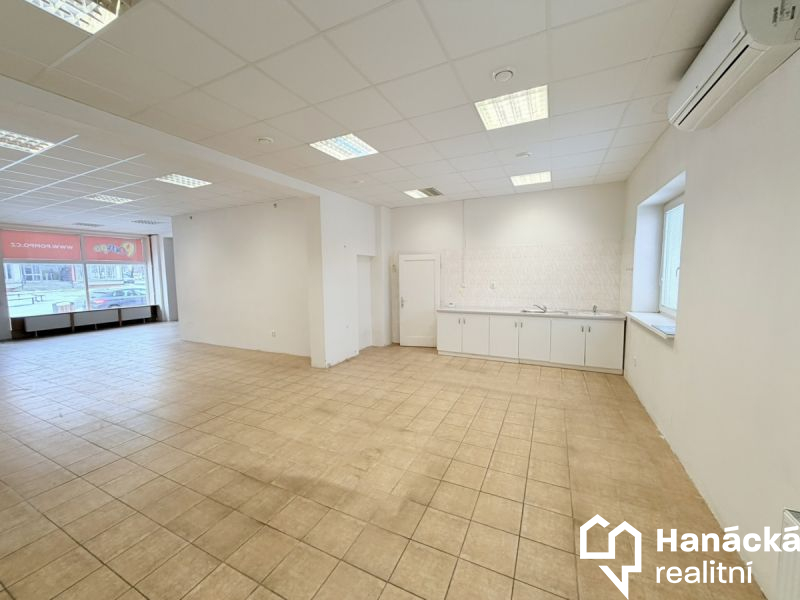 Pronájem,  Obchodní prostor 100m2, Bystřice pod Hostýnem
