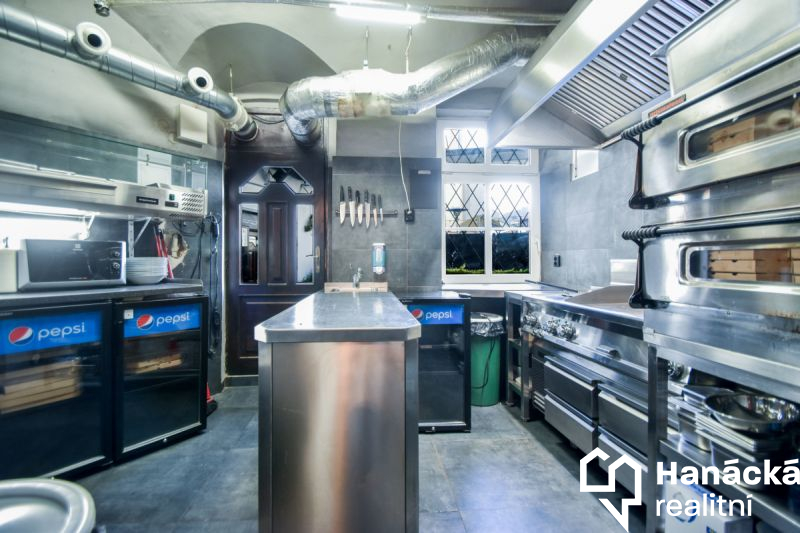 Zrekonstruovaná restaurace 200m2, ul. Lafayettova, Olomouc