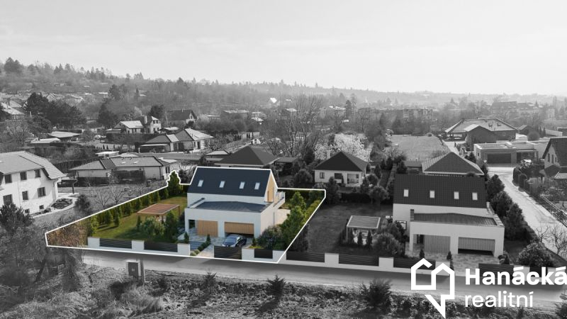 Stavební pozemek 737 m2 v Samotiškách, ulice Třešň