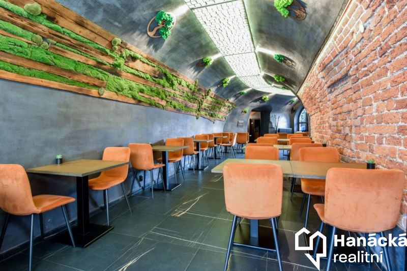 Zrekonstruovaná restaurace 200m2, ul. Lafayettova, Olomouc