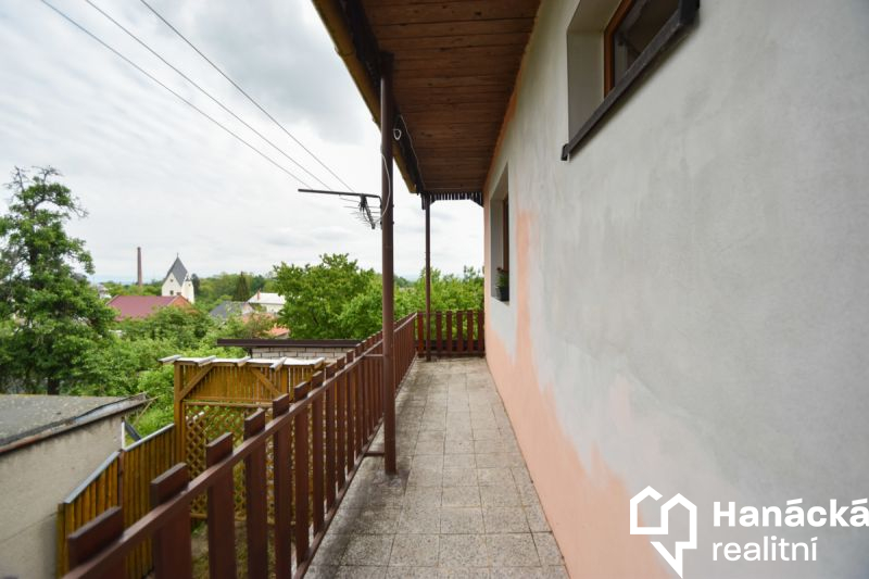 Prodej dvoupodlažní chaty 83 m2 v obci Drahanovice