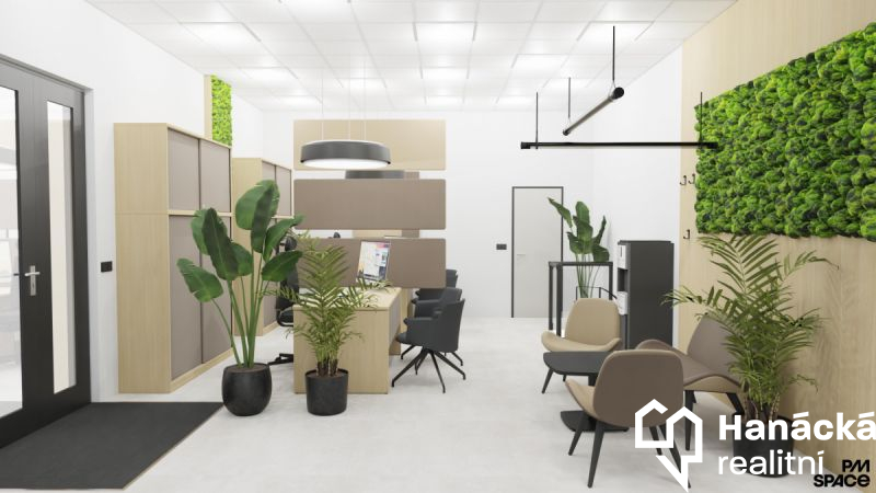 Pronájem nebytového prostoru 62 m2 - ul. Hálkova, Olomouc