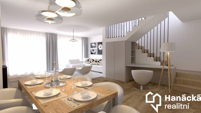 Prodej novostavby rodinného domu 4+kk u Přerova