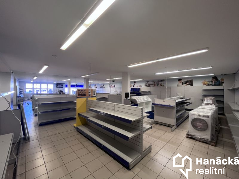 Pronájem obchodních prostor v Uničově, ul. Šumpers