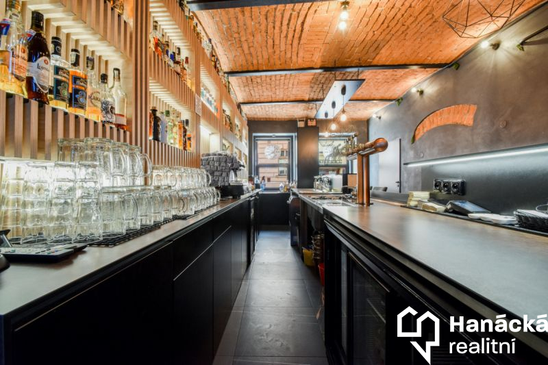 Zrekonstruovaná restaurace 200m2, ul. Lafayettova, Olomouc