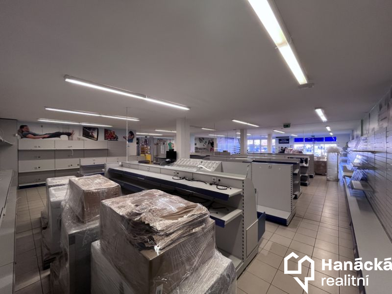 Pronájem obchodních prostor v Uničově, ul. Šumpers
