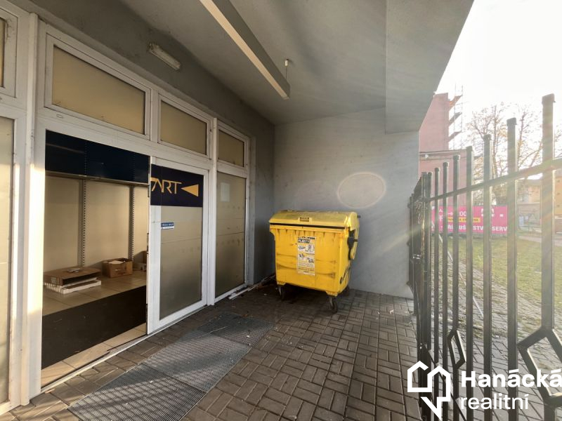 Pronájem obchodních prostor v Uničově, ul. Šumpers