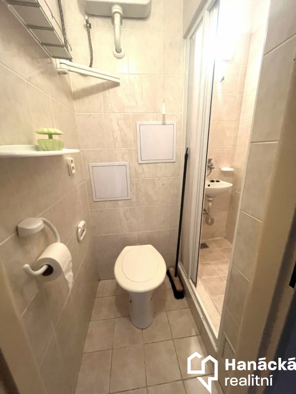 Pronájem cihlového bytu 1+kk v Olomouci, Dobnerova ulice