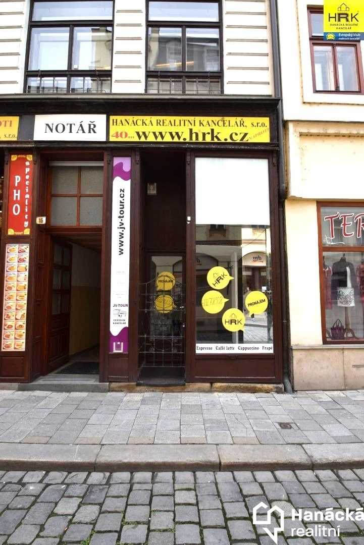 Pronájem obch. prostoru v centru Olomouce, Riegrov