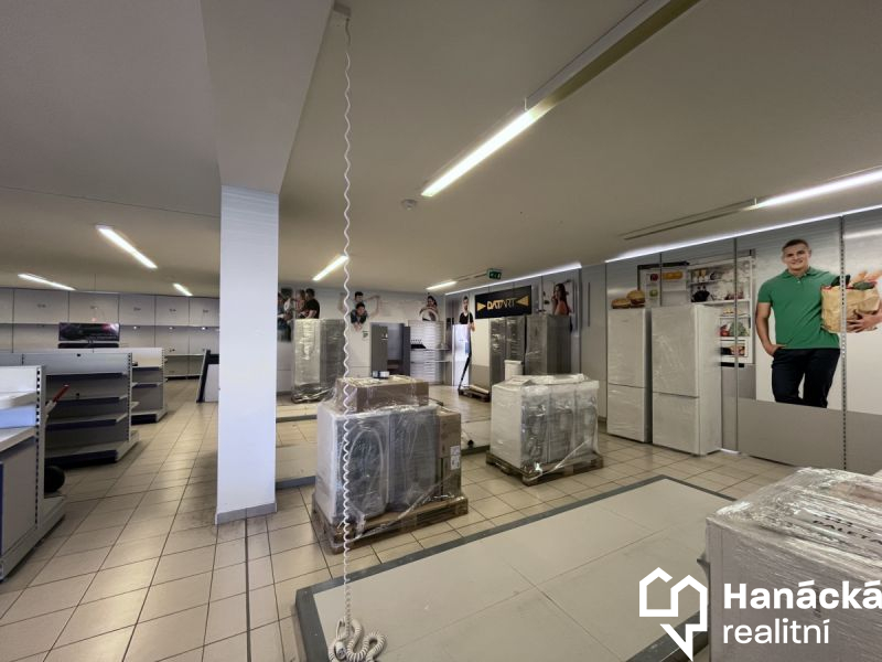 Pronájem obchodních prostor v Uničově, ul. Šumpers