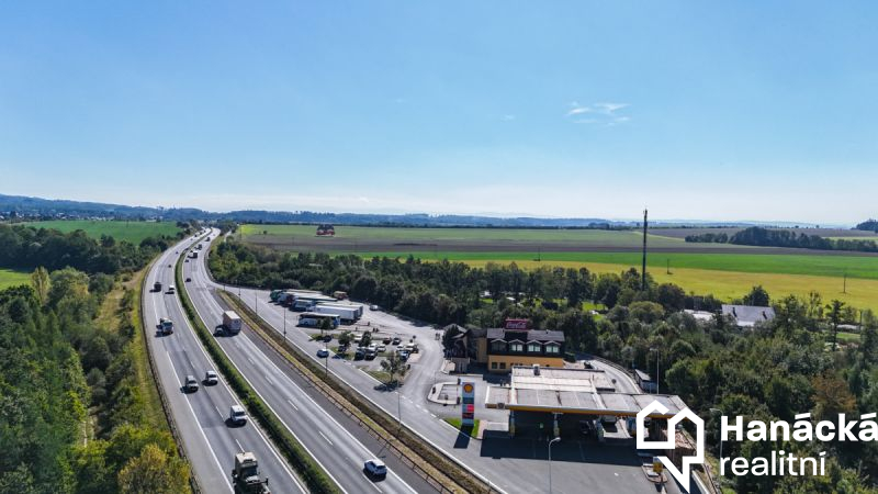 Prodej motorestu na dálničním odpočívadle Olomouc - Ostrava