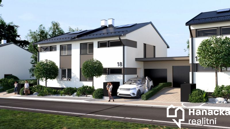 Prodej novostavby rodinného domu 4+kk u Přerova