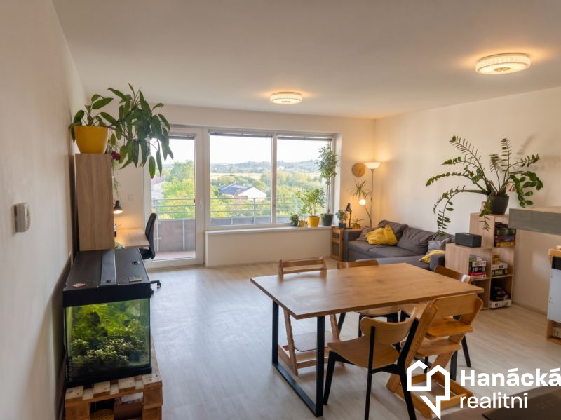 Pronájem bytu 2+kk s balkonem 20 m2, ul. Slavoníns