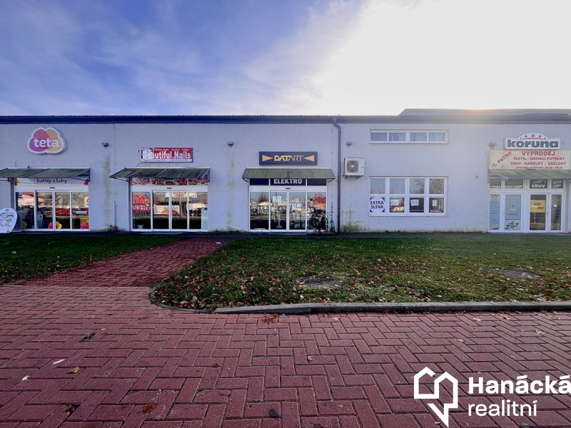 Pronájem obchodních prostor v Uničově, ul. Šumpers