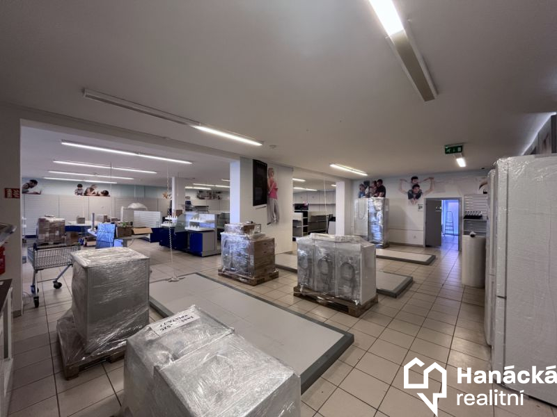 Pronájem obchodních prostor v Uničově, ul. Šumpers