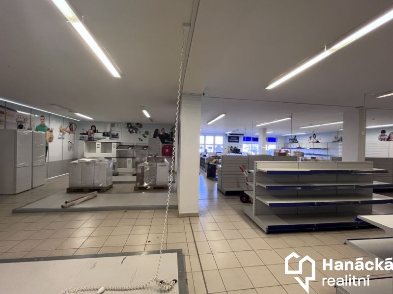 Pronájem obchodních prostor v Uničově, ul. Šumpers