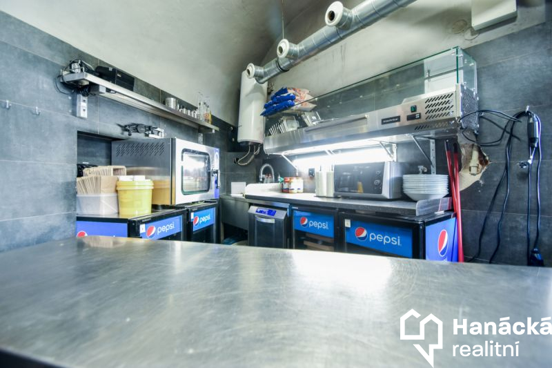 Zrekonstruovaná restaurace 200m2, ul. Lafayettova, Olomouc