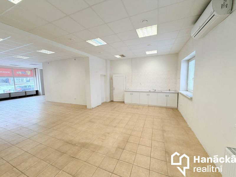 Pronájem,  Obchodní prostor 100m2, Bystřice pod Hostýnem
