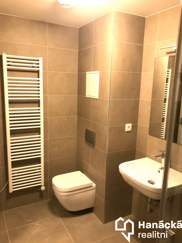 Pronájem zánovního bytu 1+kk v Olomouci, Dolní nov