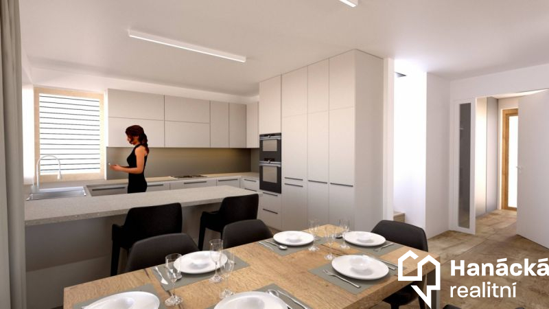 Prodej novostavby rodinného domu 4+kk u Přerova