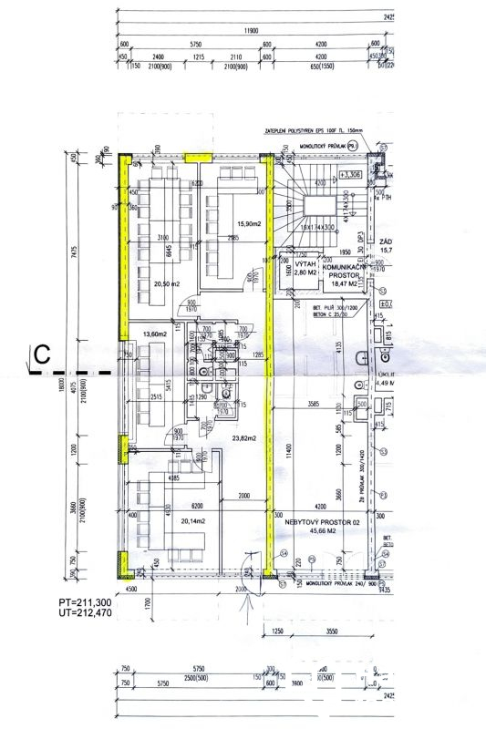Prodej nebytových prostor v Olomouci, ul. Družební