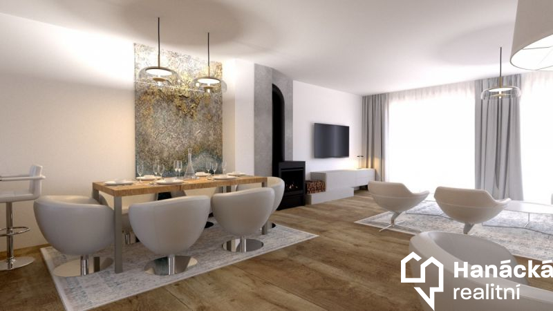 Prodej novostavby rodinného domu 4+kk u Přerova