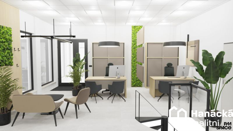 Pronájem nebytového prostoru 62 m2 - ul. Hálkova, Olomouc