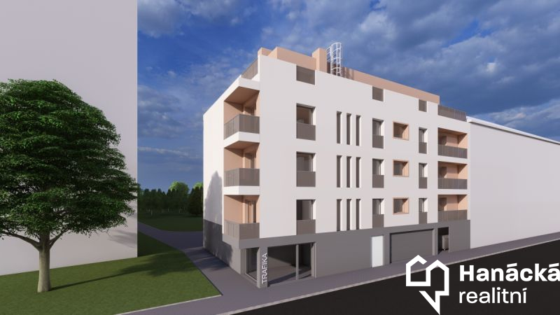Pronájem nebytového prostoru 62 m2 - ul. Hálkova, Olomouc