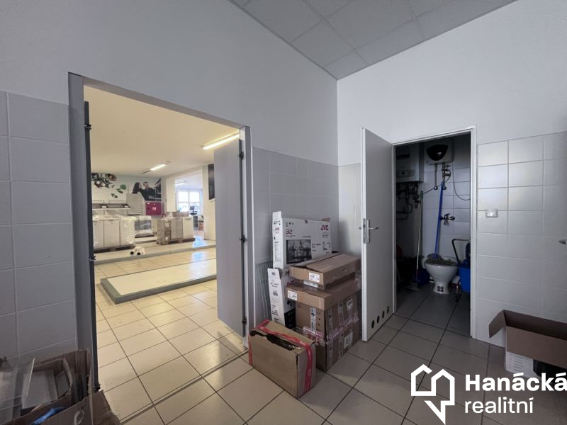 Pronájem obchodních prostor v Uničově, ul. Šumpers