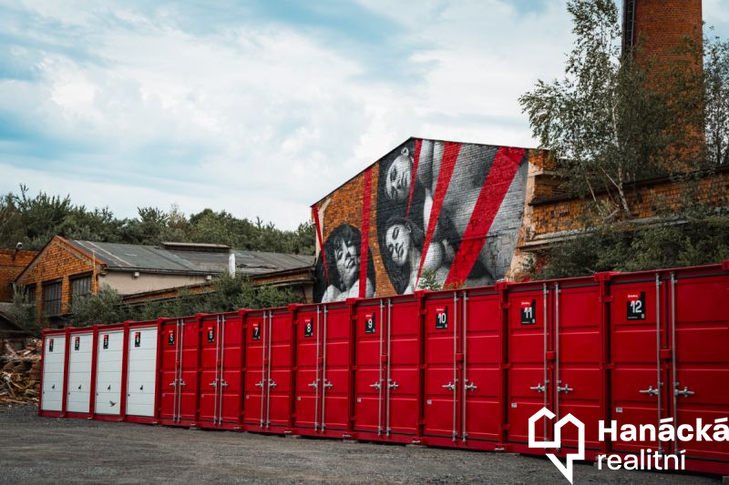 Pronájem skladovacích boxů v Olomouci - areál Nová