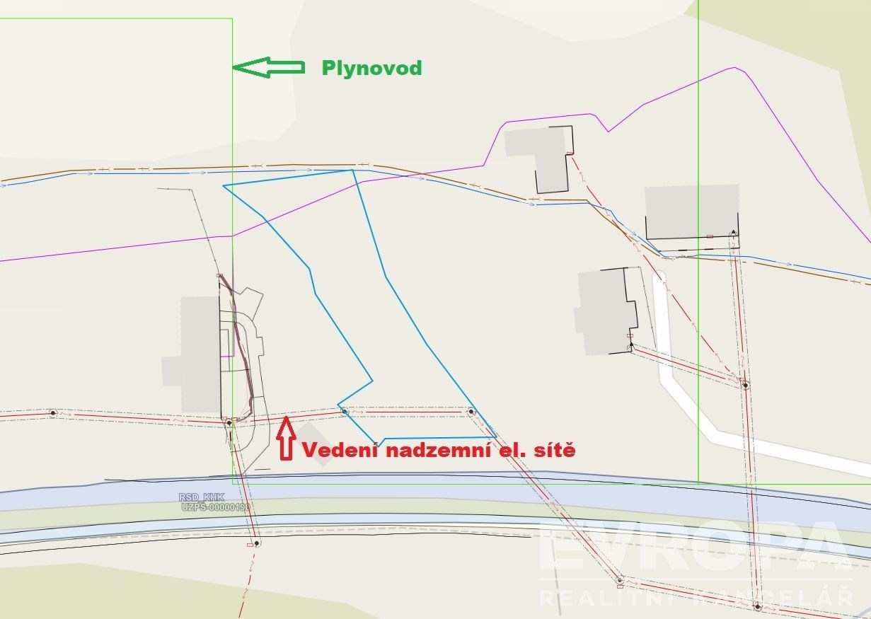 elektřina, plyn vedení
