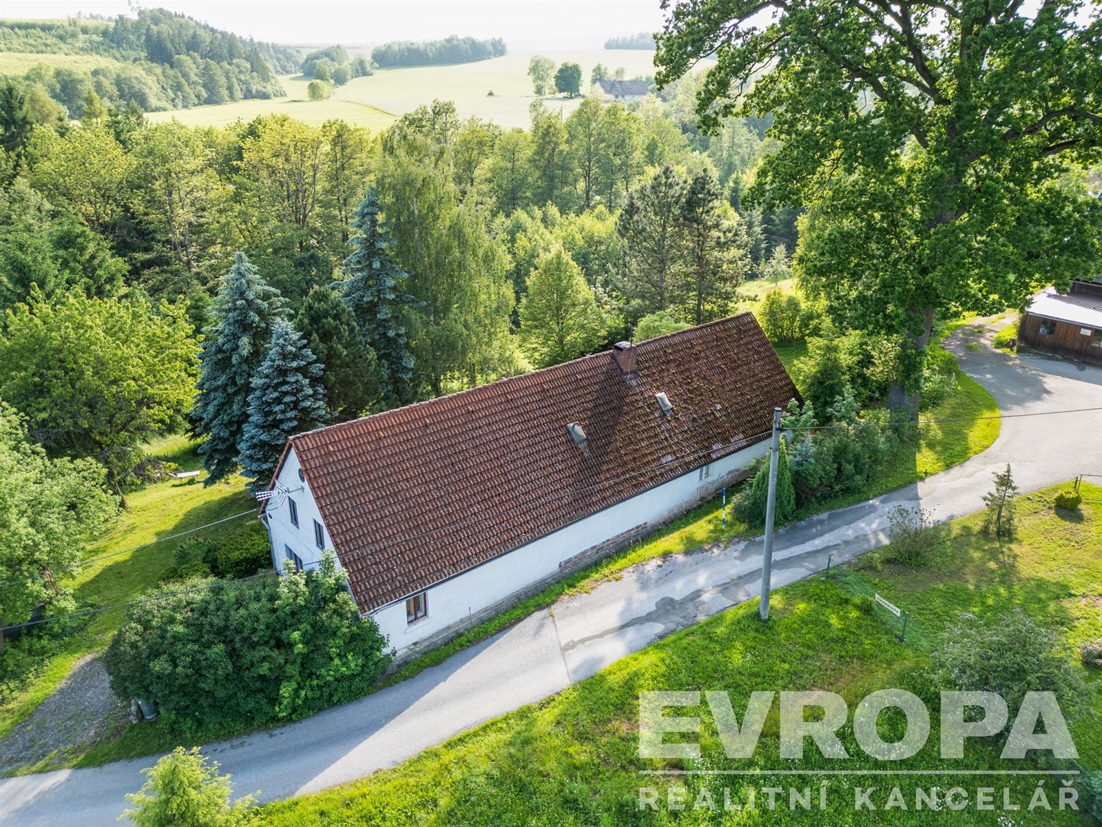 Pohled z dronu