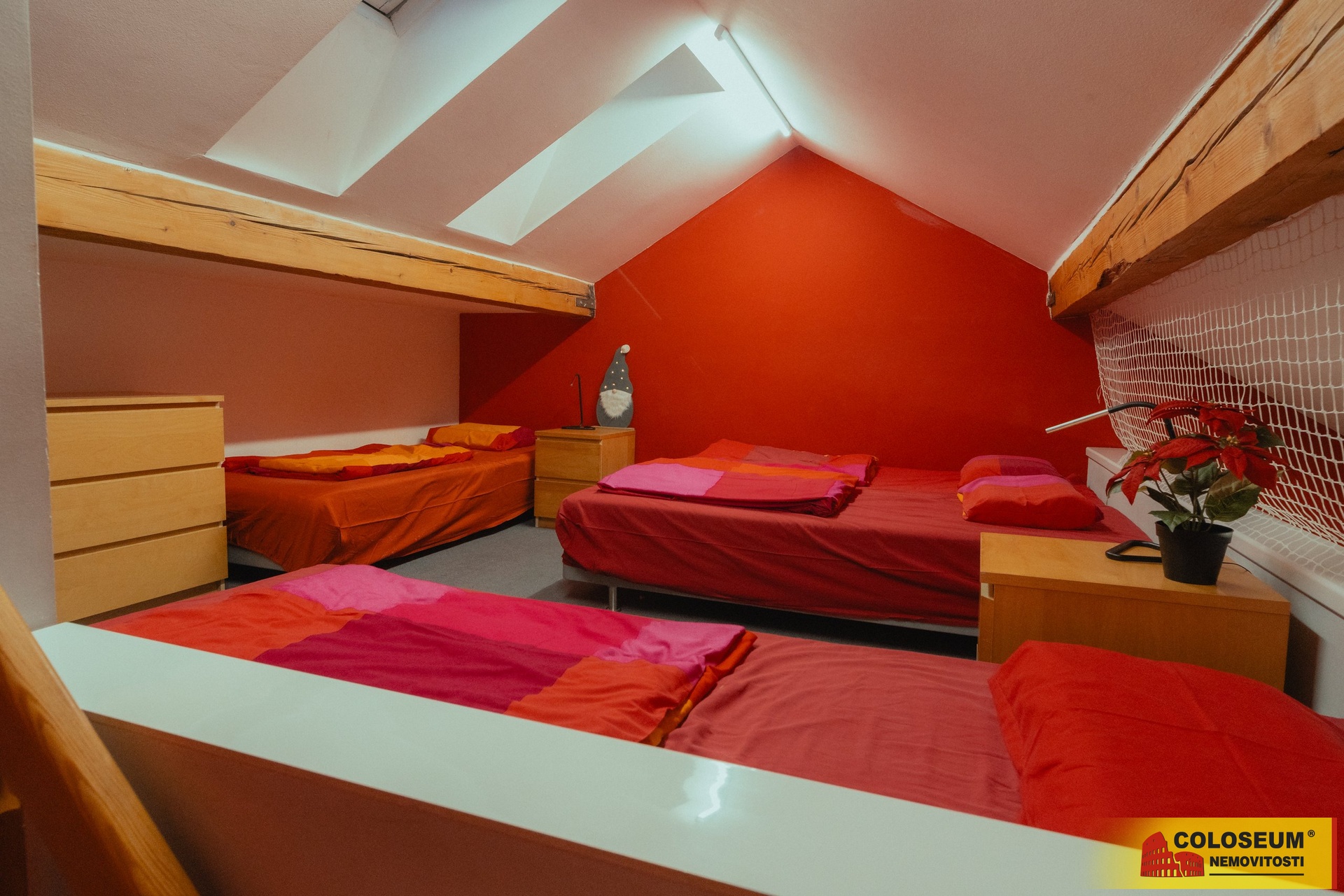 Celkový pohled ložnice - Jeseník - prodej bytu 2+1