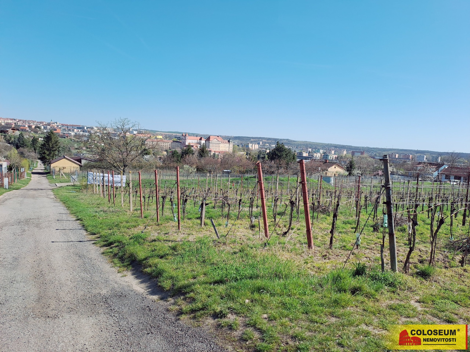 Celkový pohled - Sedlešovice - prodej pozemku