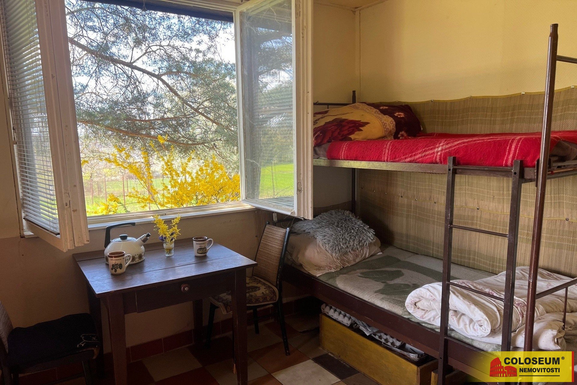 Výhled z chatky při kafíčku - Ostopovice - prodej 