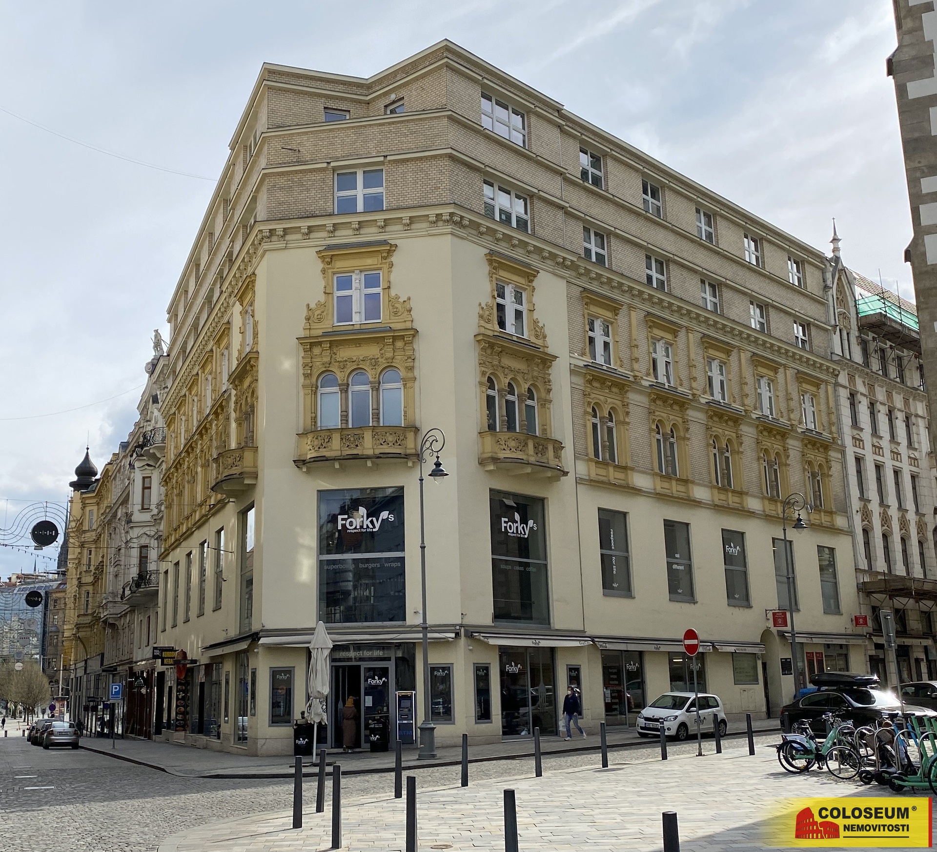 Výhled z Jakubského náměstí -Brno - město - pronáj