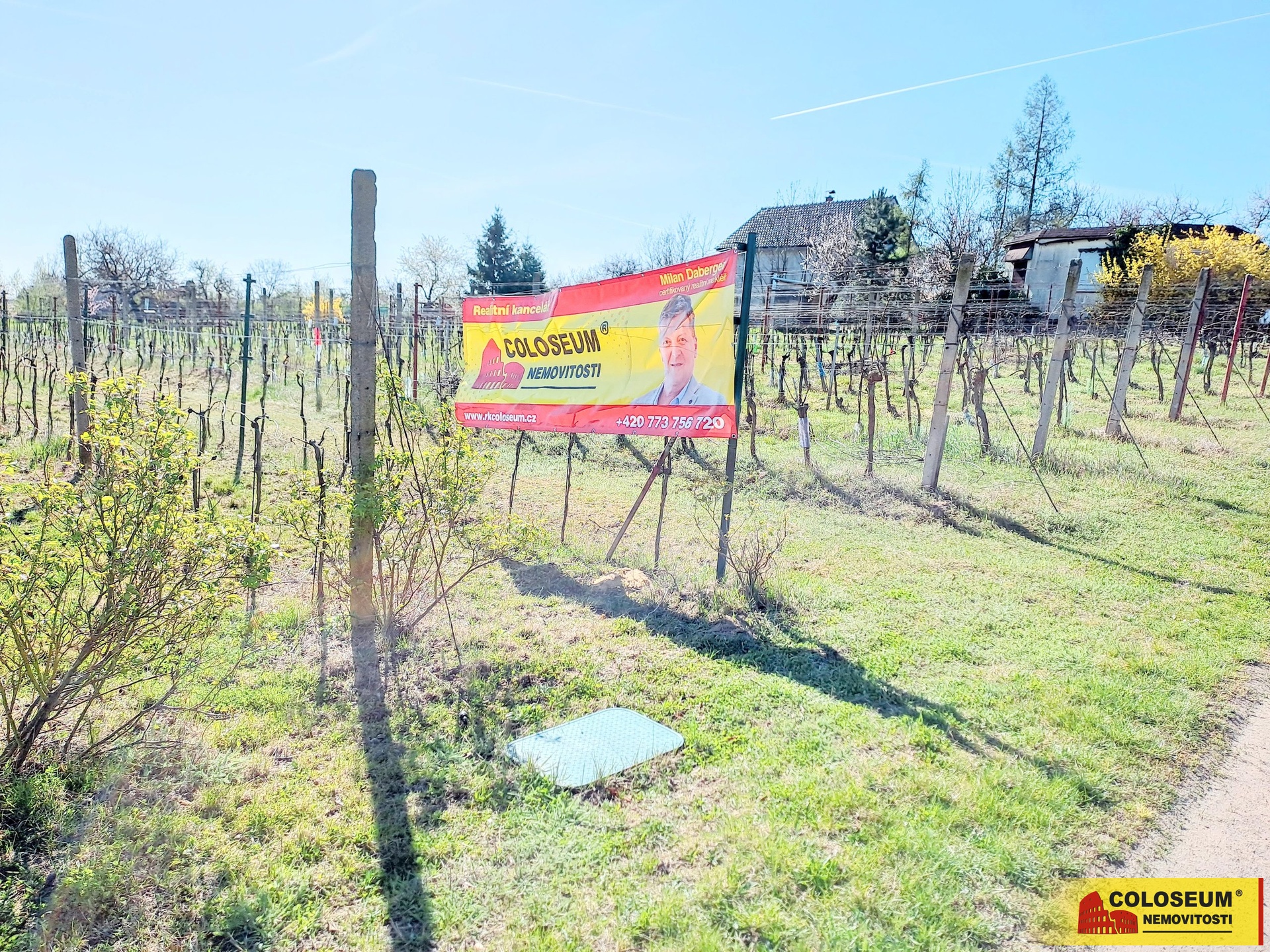 Celkový pohled - Sedlešovice - prodej pozemku