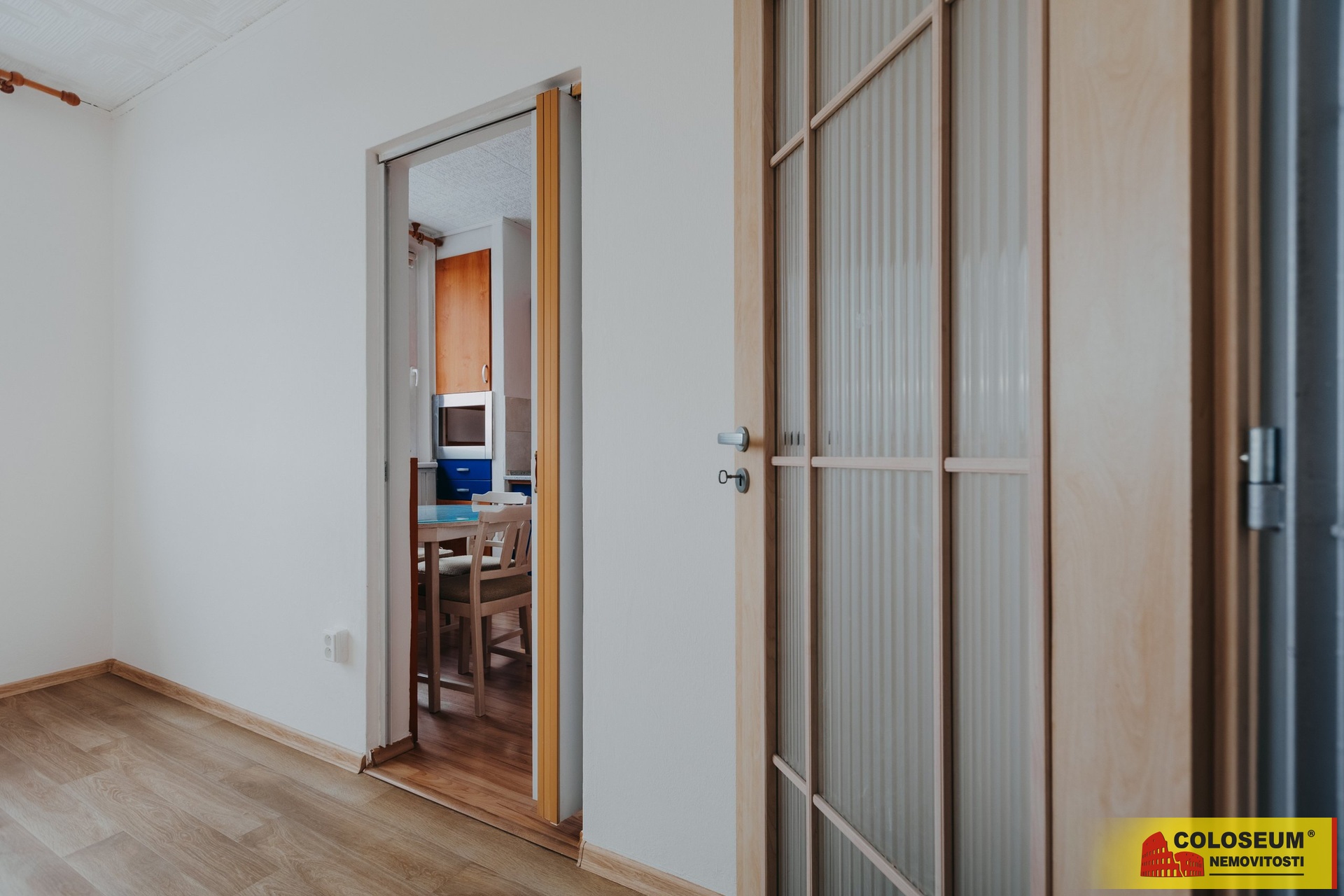 Pohled na kuchyň - Kunštát - pronájem bytu 2+1