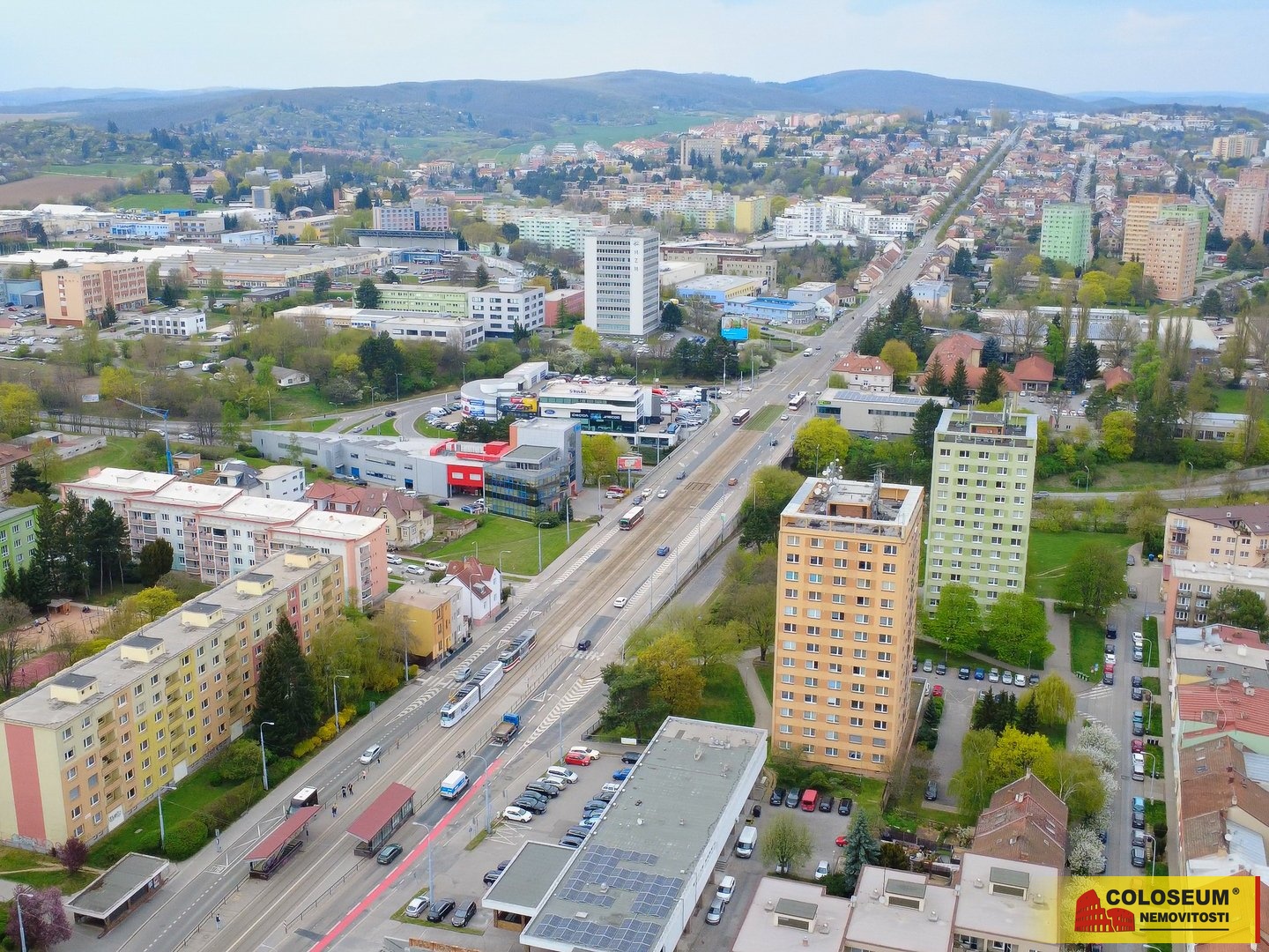 Dron - Brno - Královo Pole - pronájem byt 1+1
