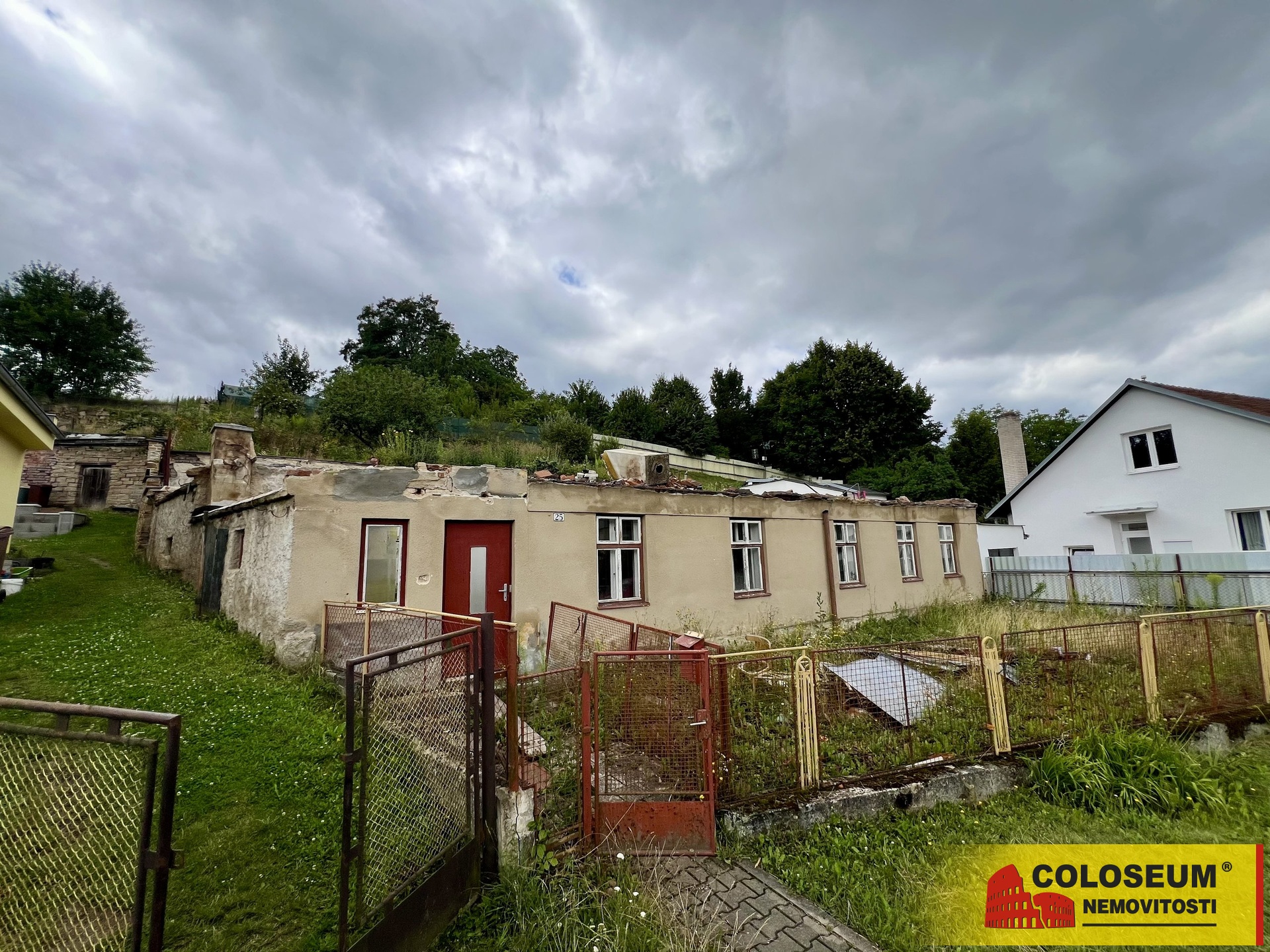 Pohled na stavbu - Babice u Rosic - prodej pozemku