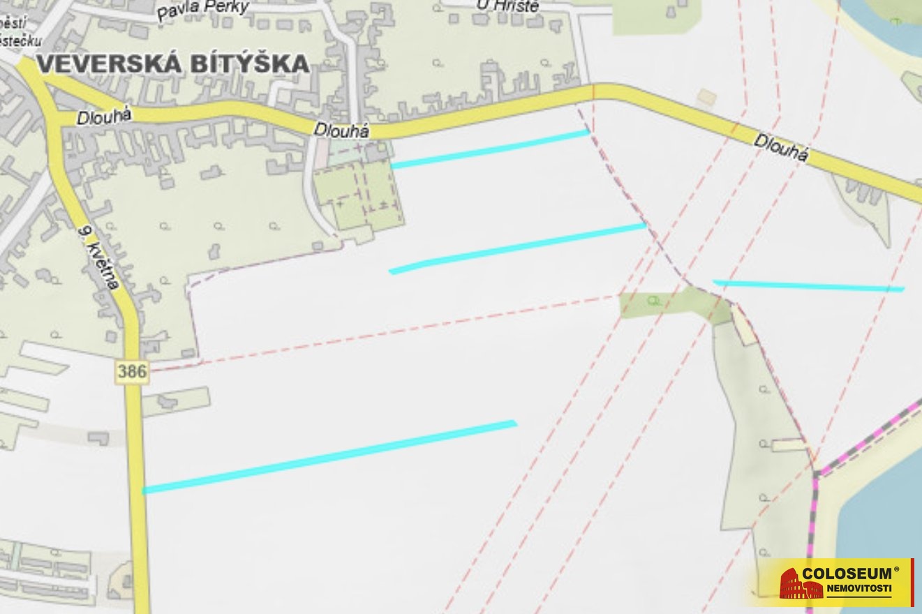 Pozemek Veverská Bítýška - prodej pozemku