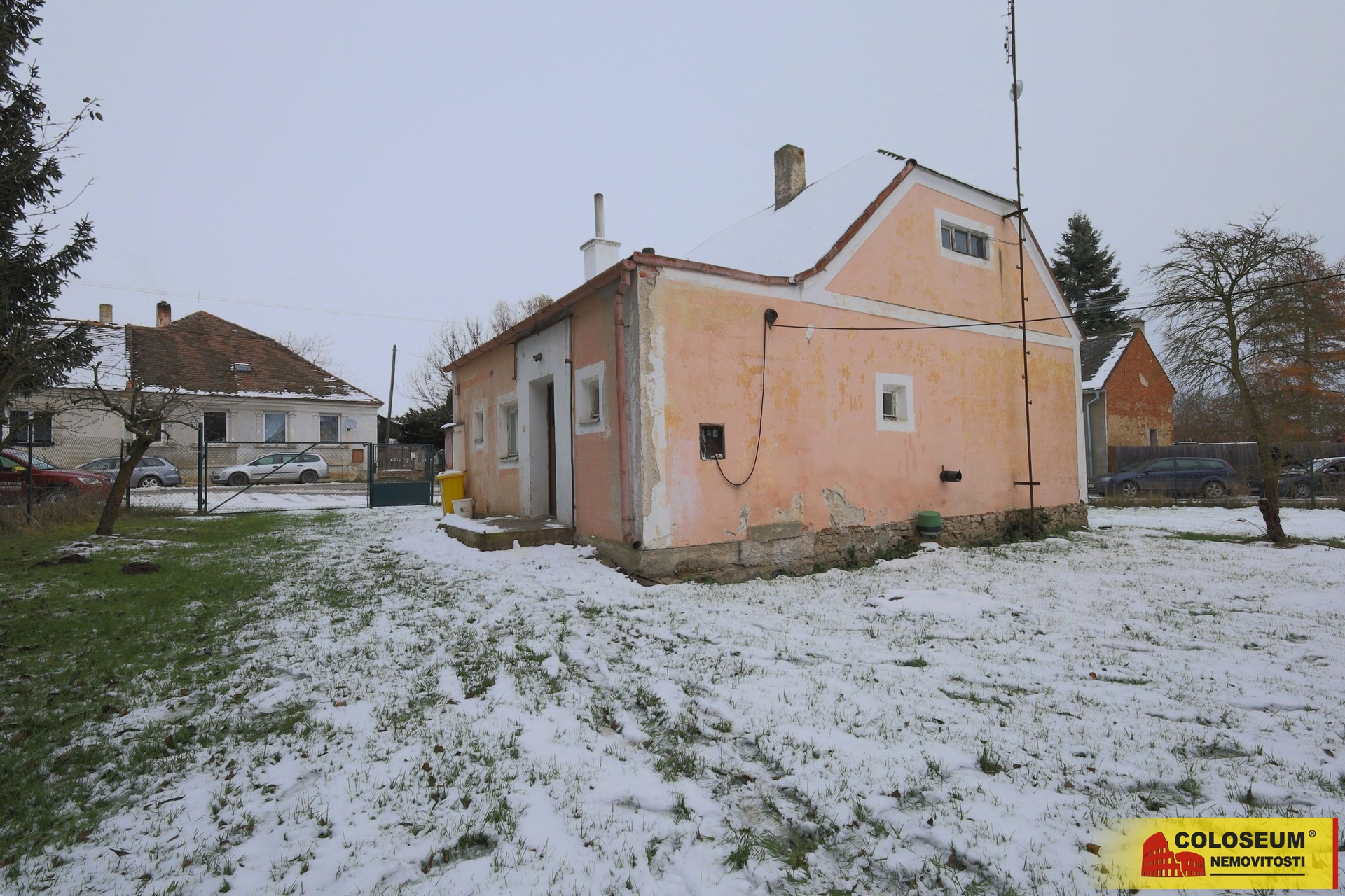 Pohled na dům – Dešná - Rancířov – prodej chalupy