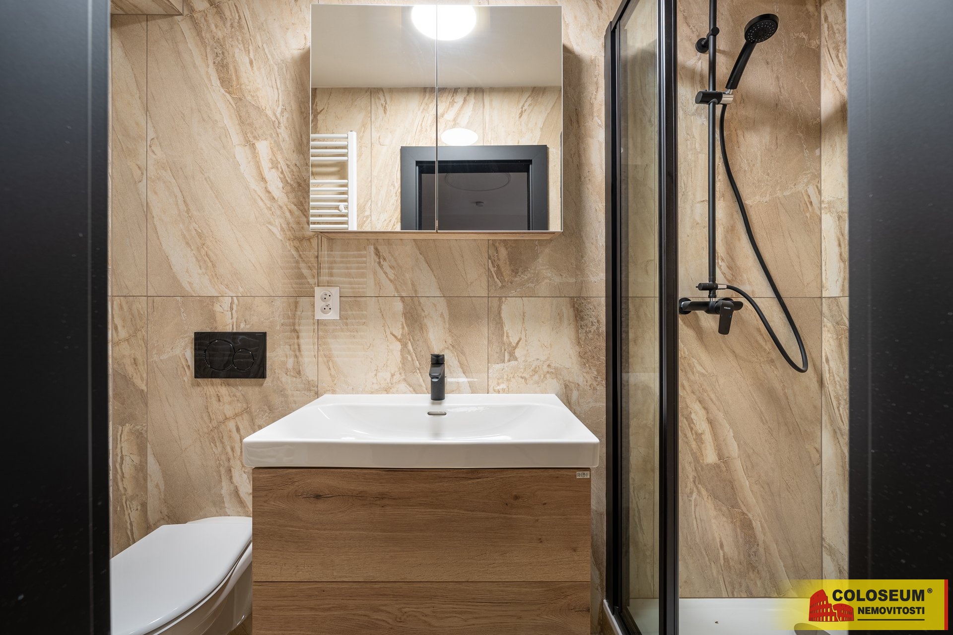 Koupelna- Brno Husovice - pronájem bytu