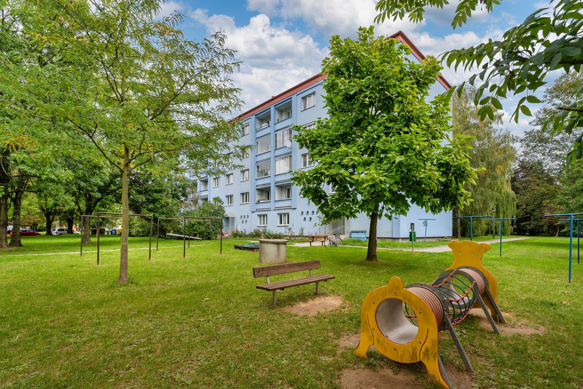 Pohled na dům - Kroměříž - prodej bytu