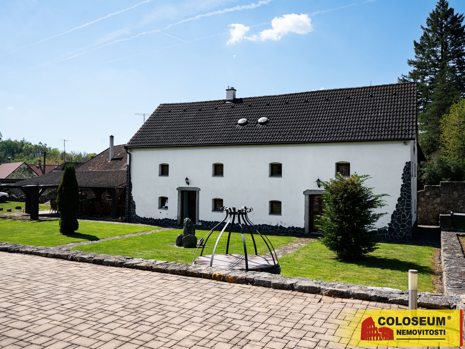 Pohled na dům – Blažejov – Oldřiš – prodej domu