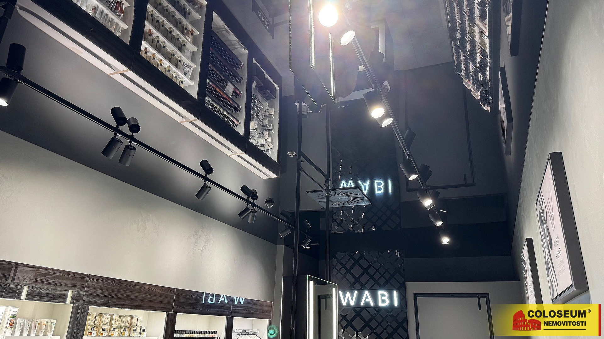 pohled na osvětlení v obchodě - Brno - město - pronájem komerce