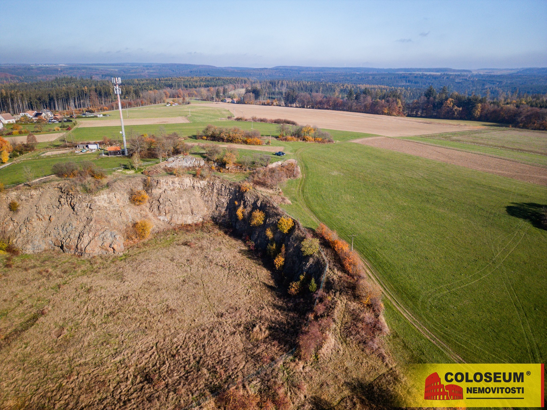 Pohled z dronu – Šošůvka - prodej pozemku