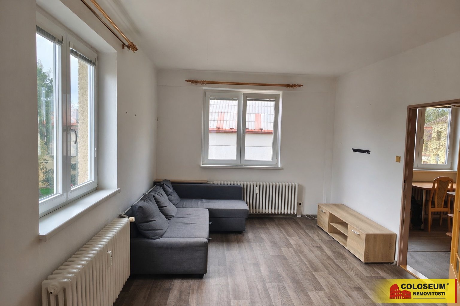 Obývací pokoj – Svitavy – Předměstí – pronájem bytu