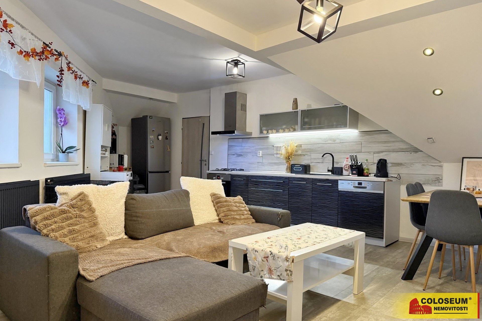 Obývací pokoj - Rudoltice - prodej bytu 2+kk