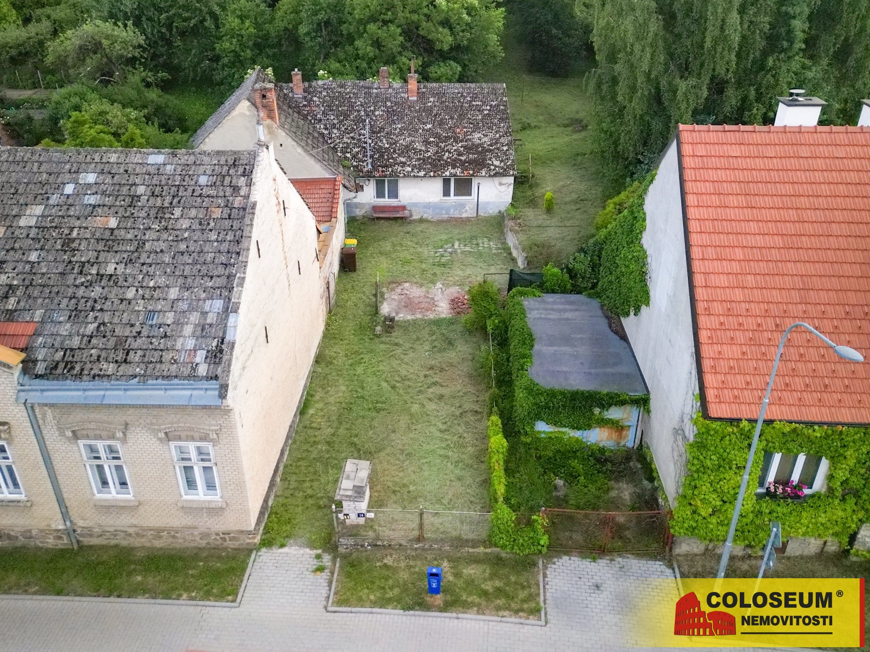 Pohled z dronu – Blansko – prodej domu